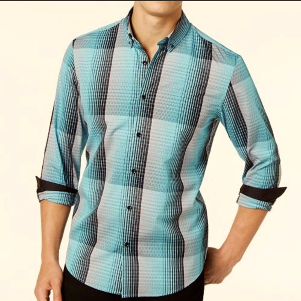 Alfani Mens Long Sleeve Shirt XL NWT